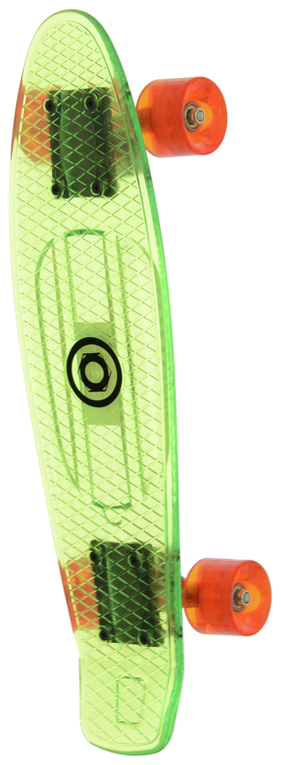 Bored Neon Ice XT Cruiser Skateboard - Lime