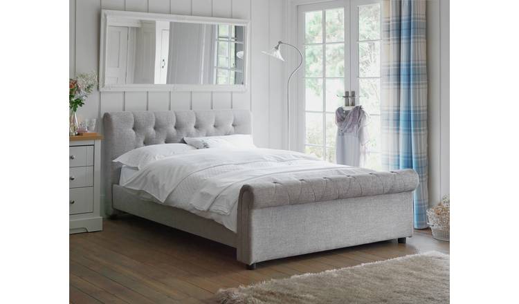 Argos grey deals king size bed