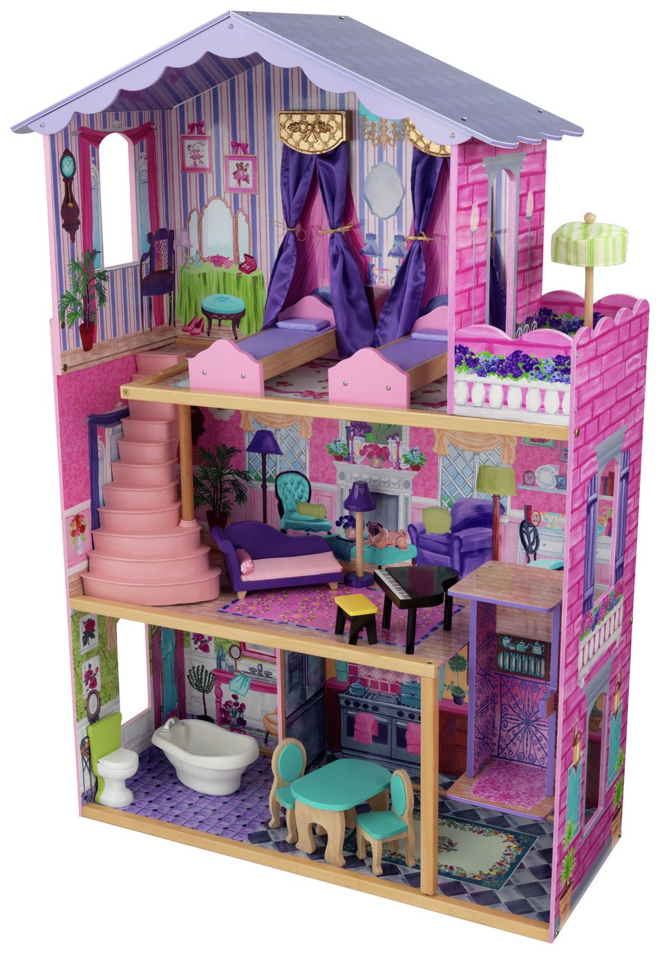 argos kidkraft dolls house