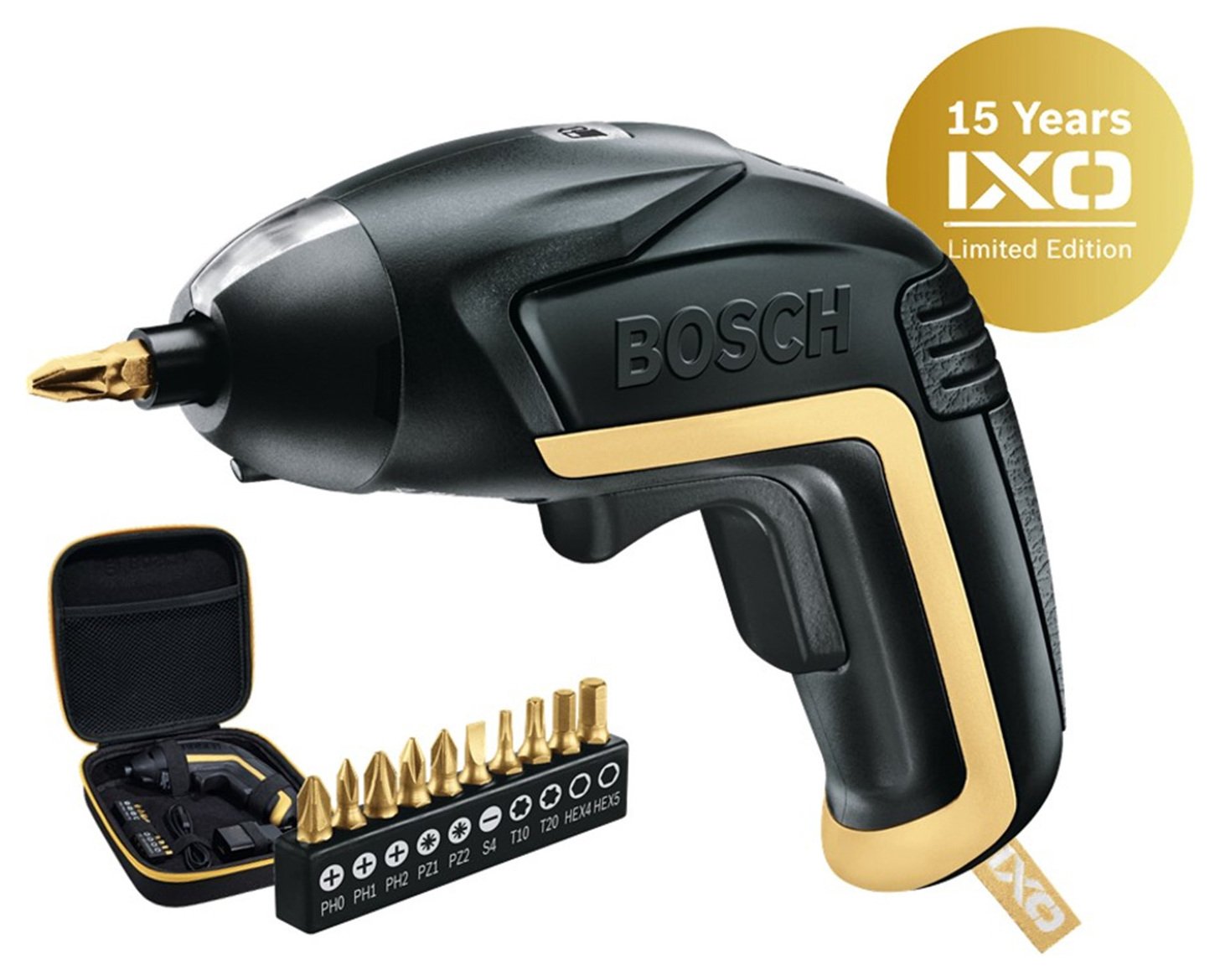 Bosch IXO 3.6 V GOLD Cordless Screw Driver Special Edition