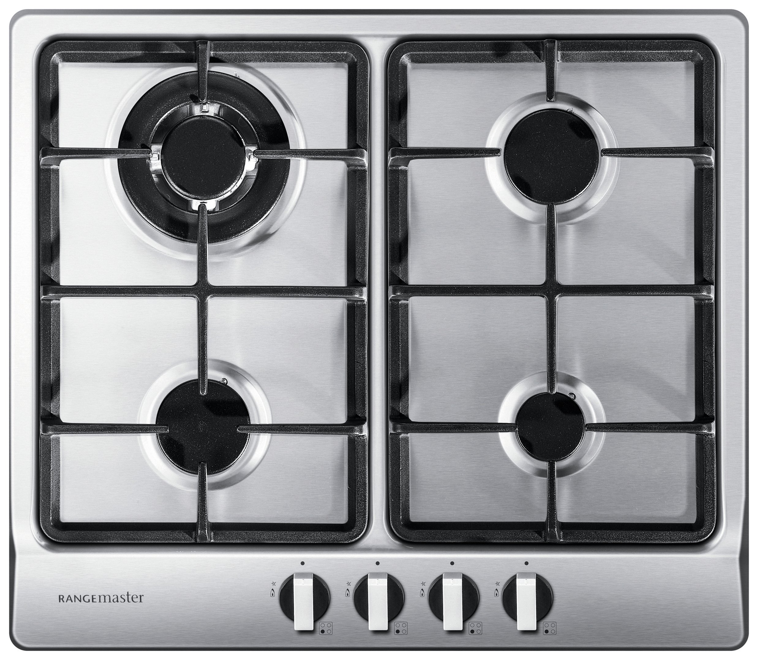 Rangemaster RMB60HPNGFSS Gas Hob - Stainless Steel