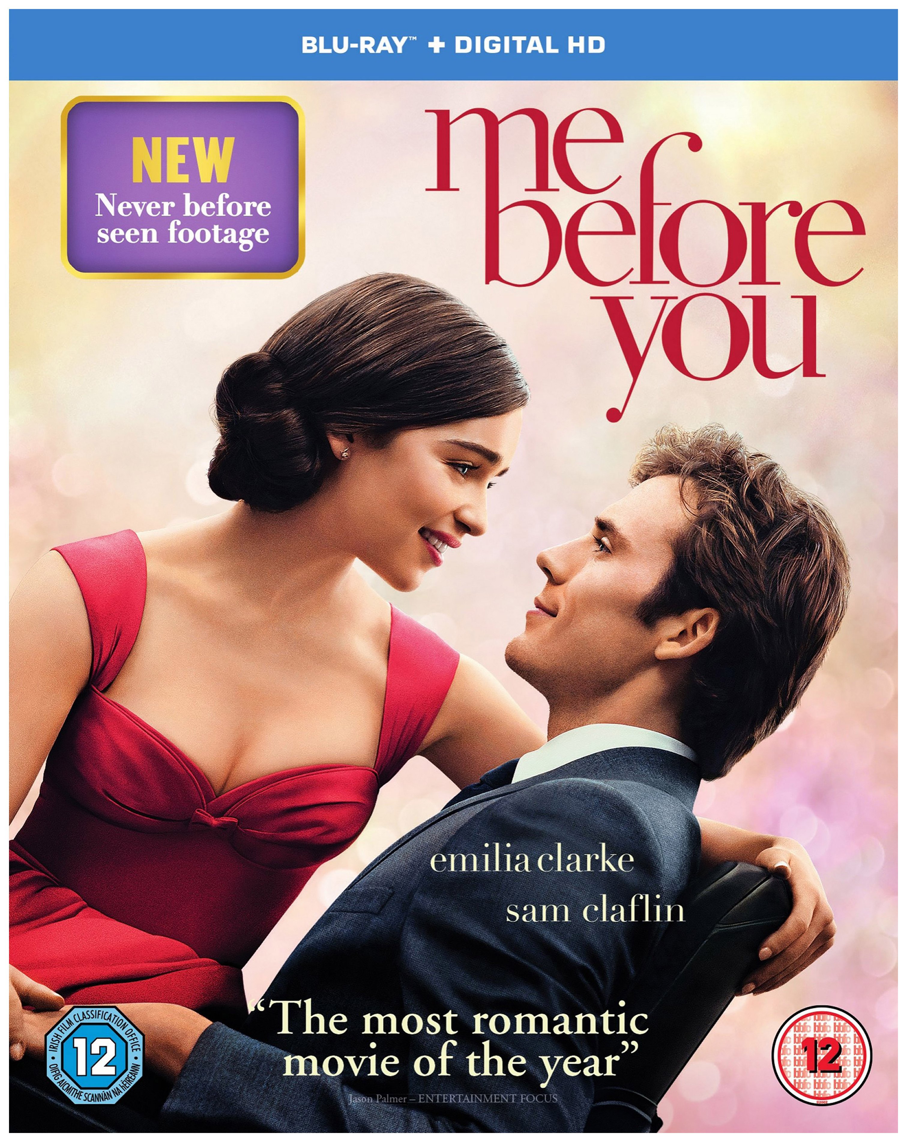 Me Before You Blu-ray DVD. Review