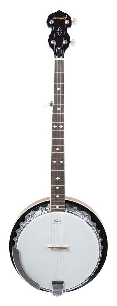 Rocket Metal Pot 5 String Banjo