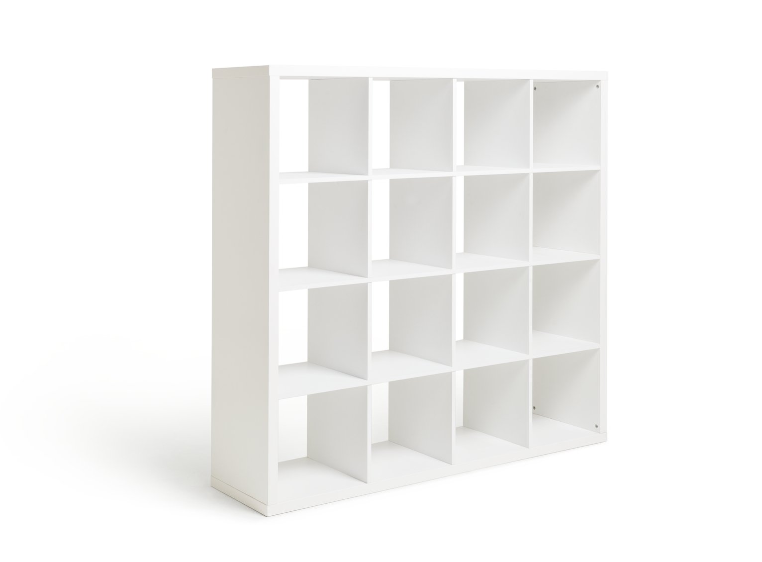 Habitat Squares Plus 16 Cube Storage Unit White Gloss (6255859