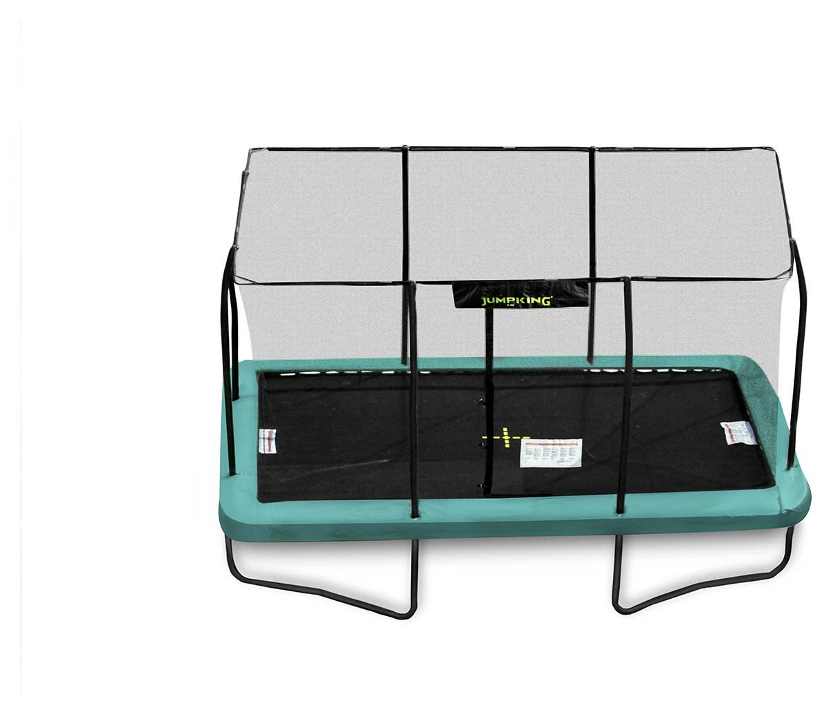 Jumpking 8ft x 12ft Rectangular Trampoline with Enclosure