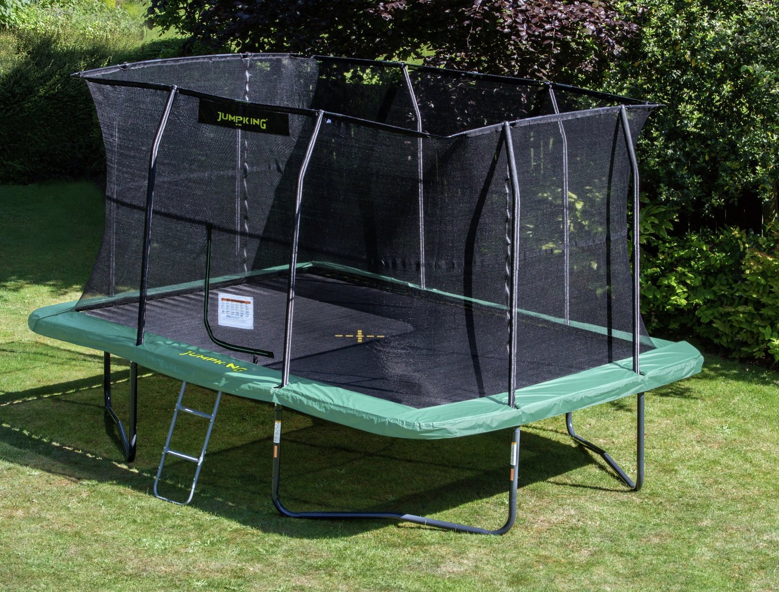 Jumpking 8ft x 12ft Rectangular Trampoline with Enclosure Reviews