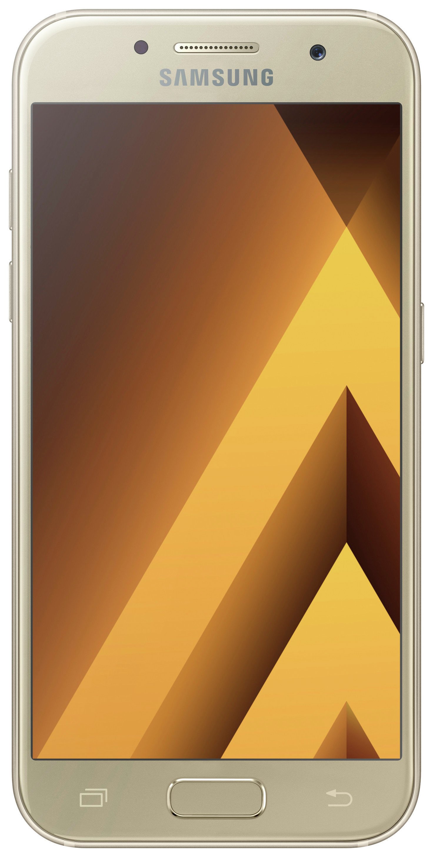SIM Free Samsung Galaxy A3 2017 16GB Mobile Phone - Gold