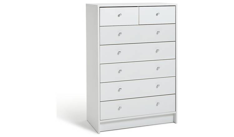 Argos slim store chest of drawers