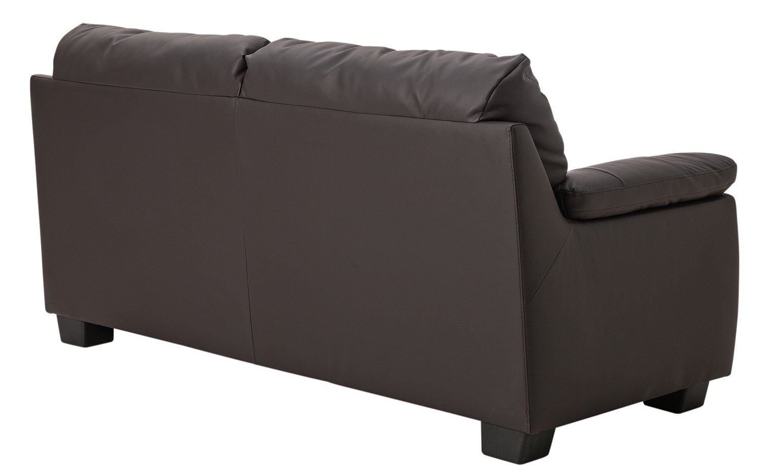 Argos Home Logan 3 Seater Leather Mix Sofa Review