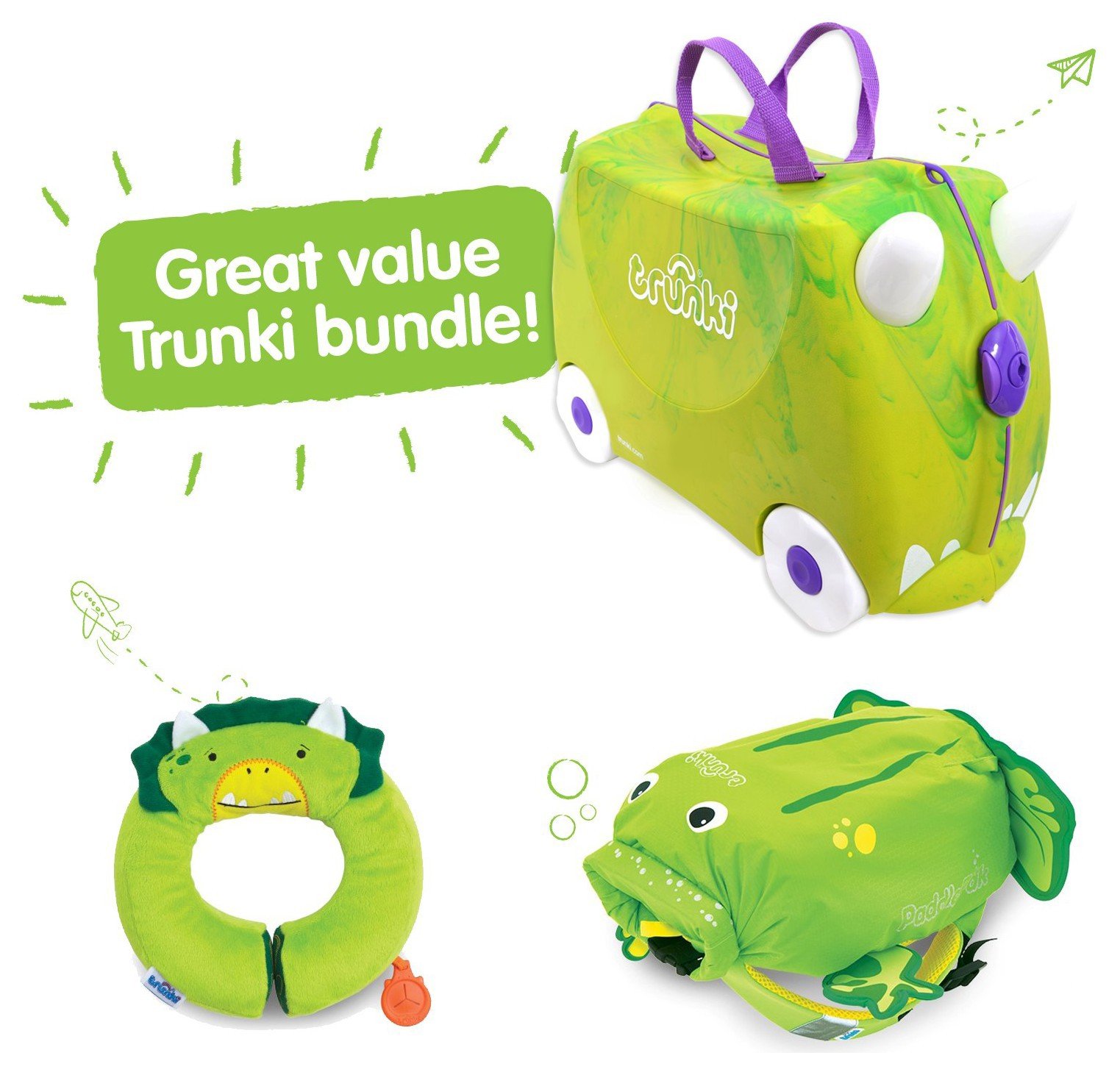 trunki suitcase argos