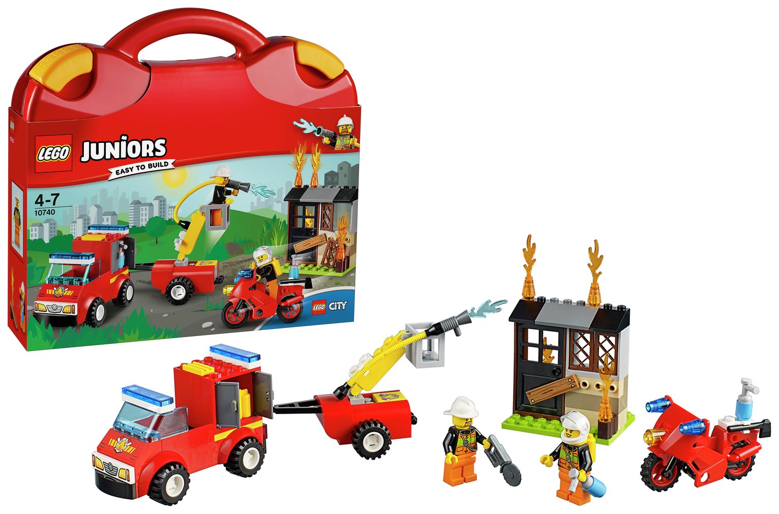 LEGO Juniors Fire Patrol Suitcase - 10740