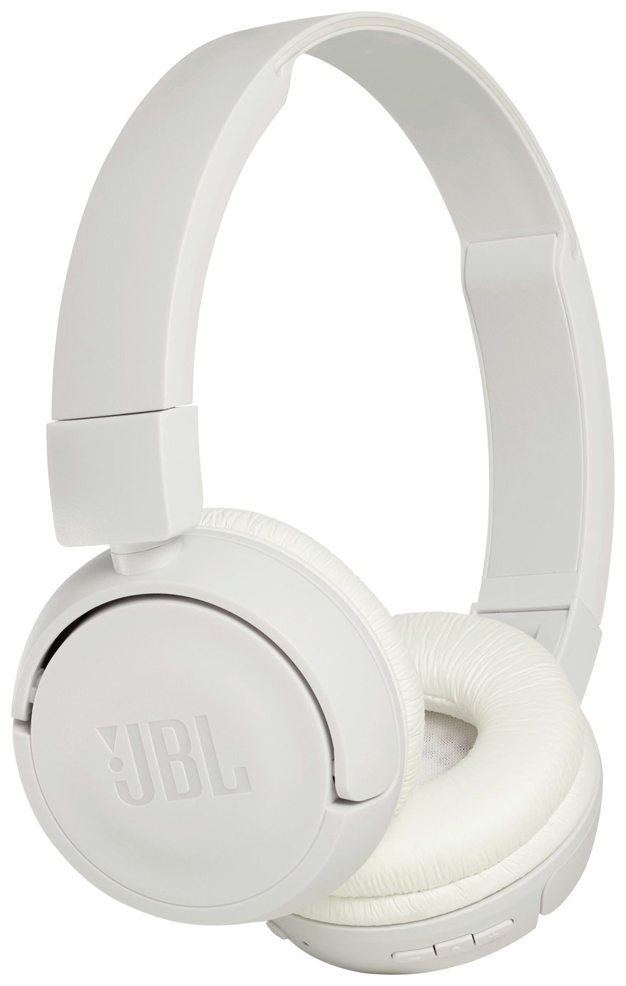 JBL T450 On-Ear Wireless Headphones - White