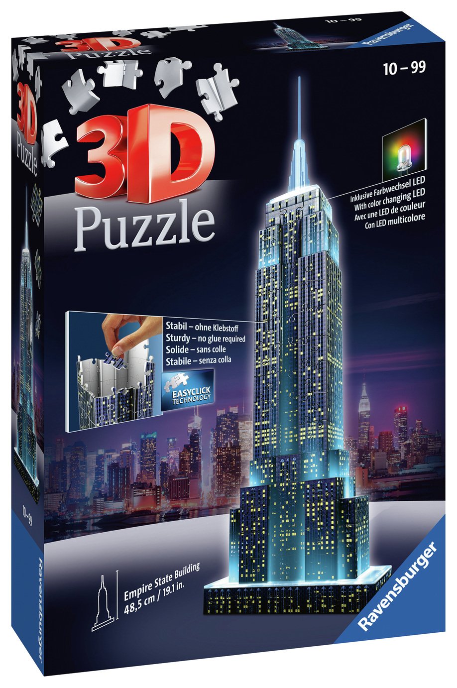 Ravensburger 3D Light Up Empire State Building Jigsaw