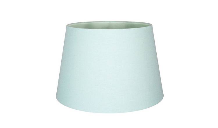Happy Homewares Duck Egg Linen Fabric Drum Lampshade - 25cm