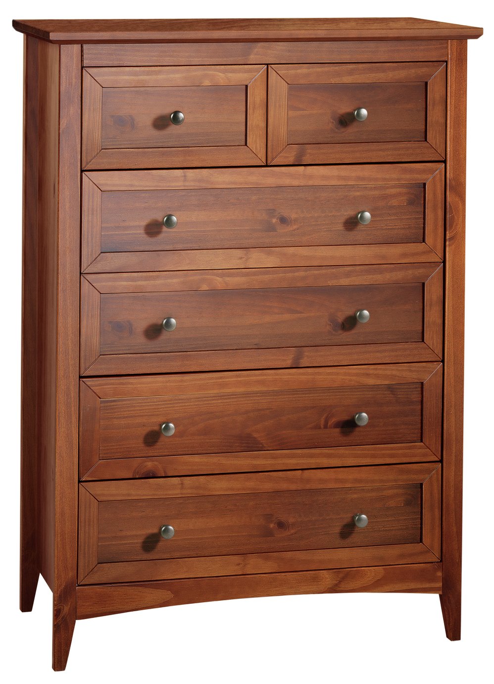 Collection Camborne 4+2 Drawer Chest - Walnut Stain. Review