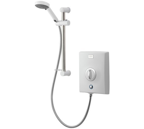 Aqualisa Quartz Electric Shower 9.5kW - White