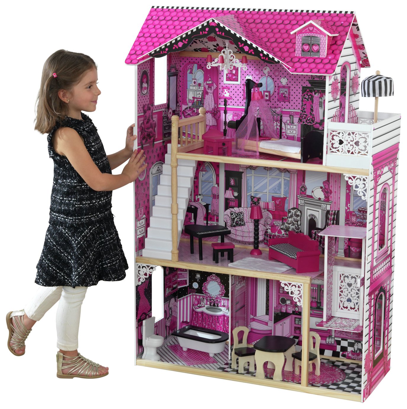 argos kidkraft dolls house