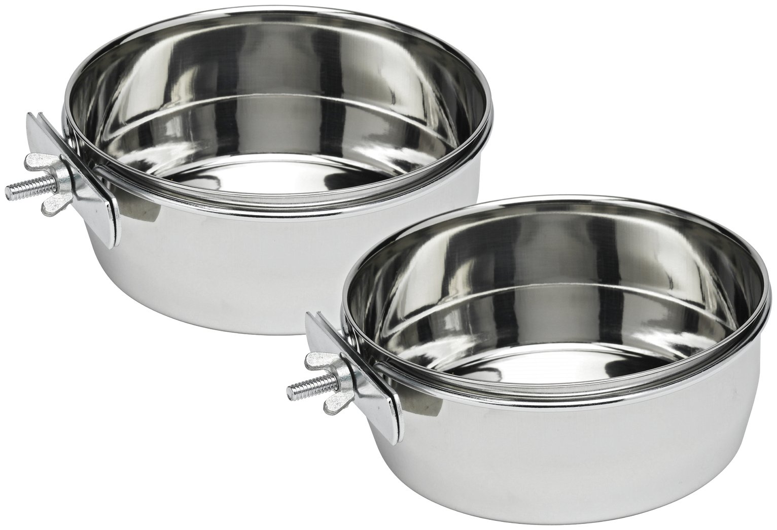 Twin Pack 800ml Dog Feeder