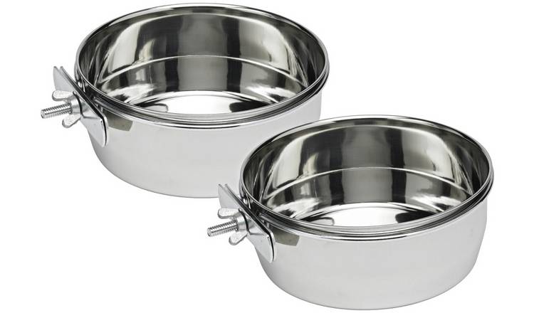 Buy Twin Pack 800ml Feeder Dog bowls and feeders Argos