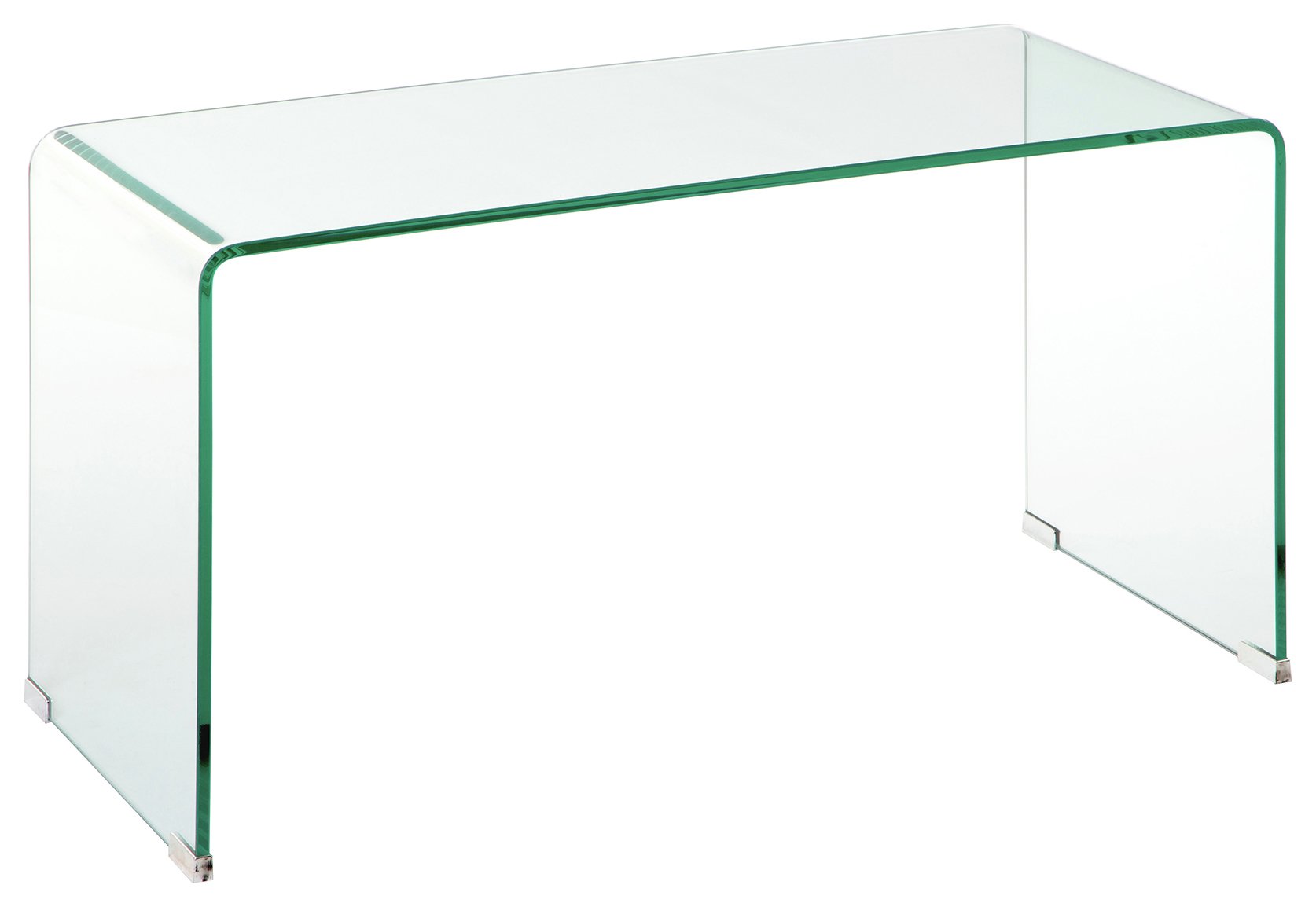 Premier Housewares Matrix Clear Glass Coffee Table at Argos review