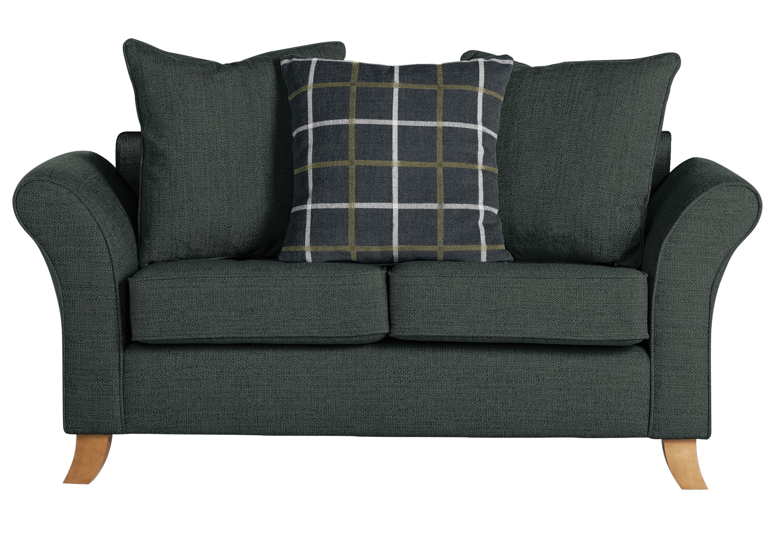 Argos Home Kayla 2 Seater Scatter Back Fabric Sofa -Charcoal Review