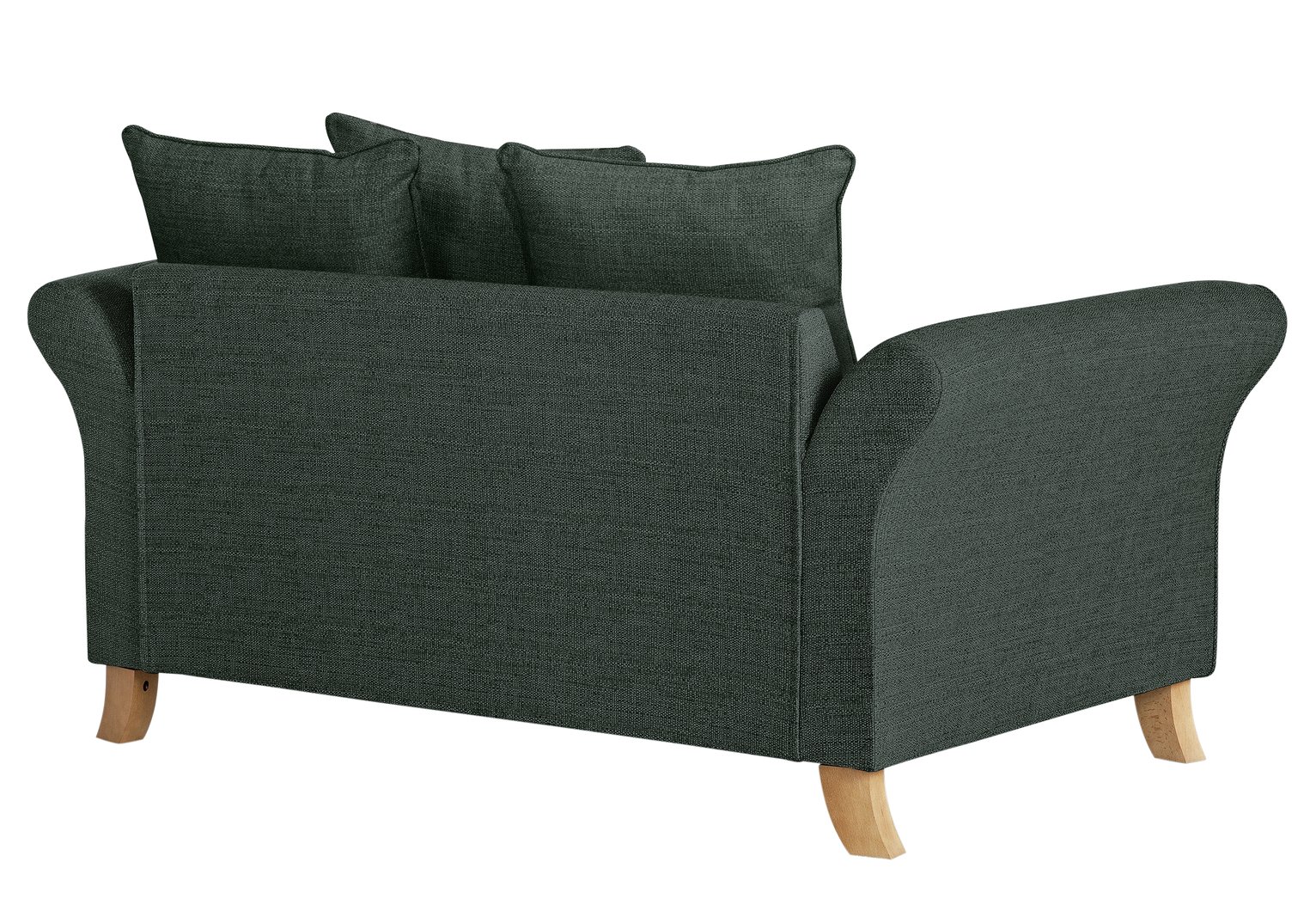 Argos Home Kayla 2 Seater Scatter Back Fabric Sofa -Charcoal Review