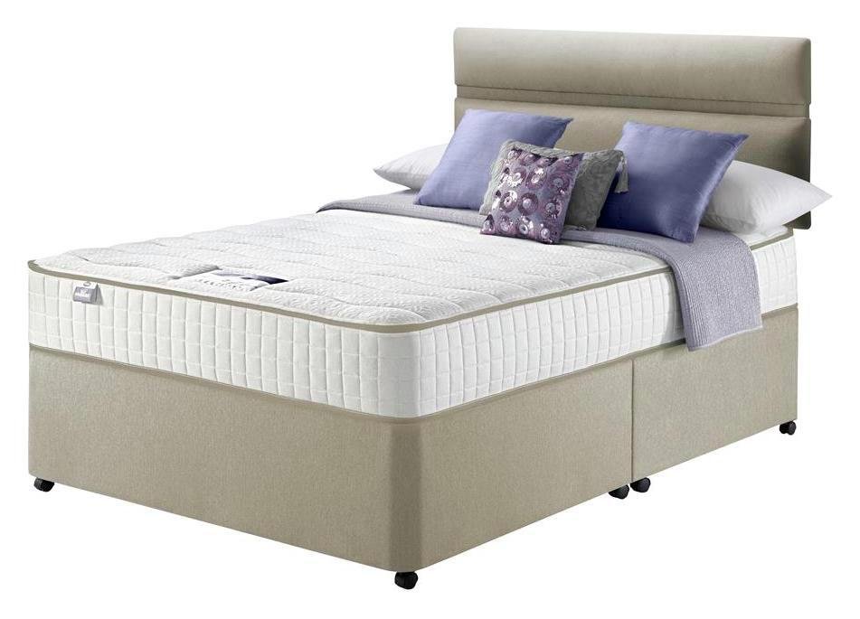 Silentnight Bingley 800 Pocket Sprung Kingsize Divan - Sand