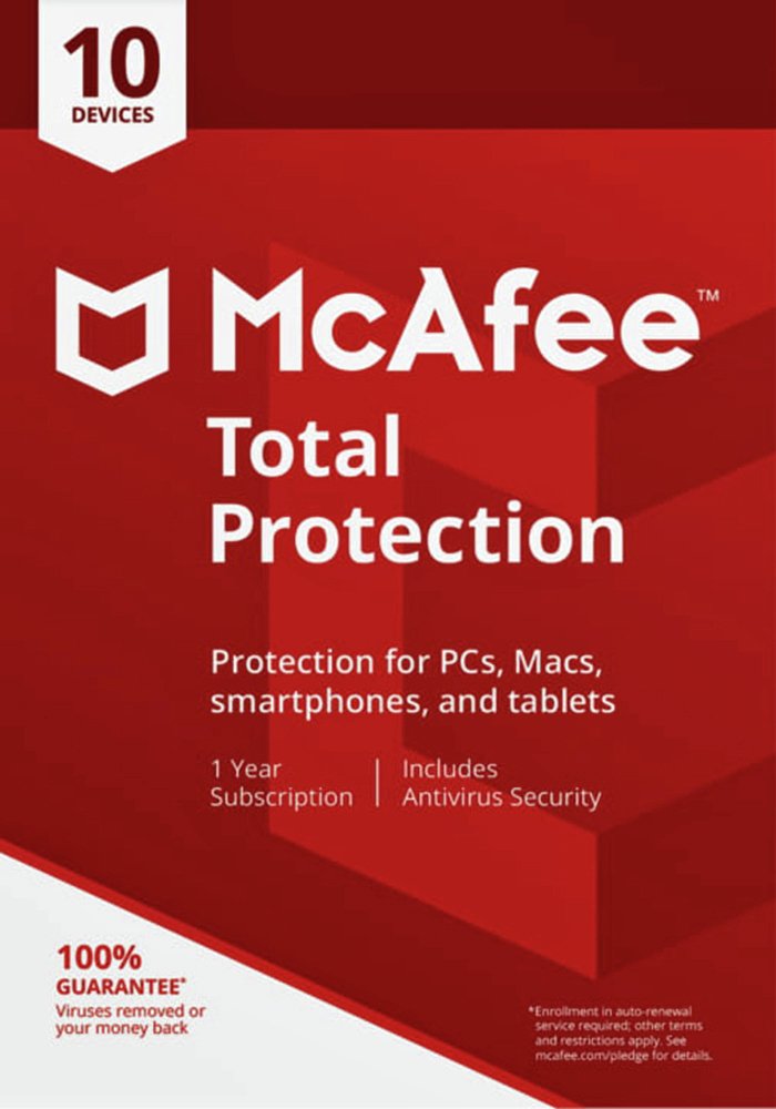 McAfee Total Protection - 10 Devices
