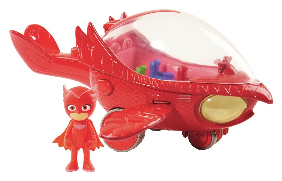 PJ Masks Deluxe Owlette Vehicle with 7.5cm Figure Reviews