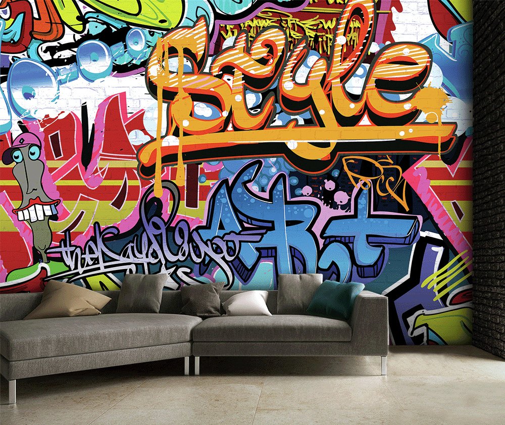 1Wall Graffiti Wall Mural