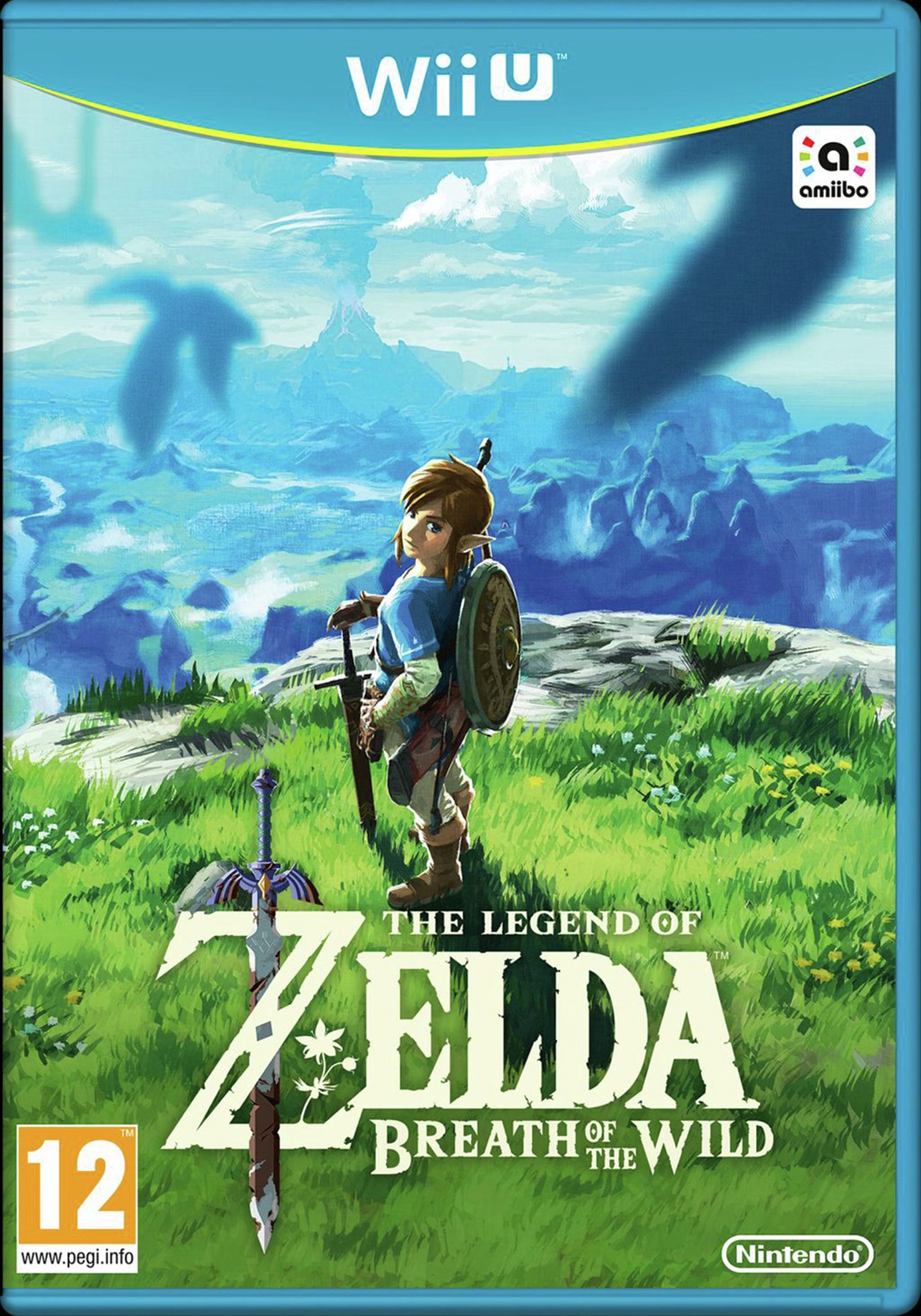 breath of the wild wii u game size