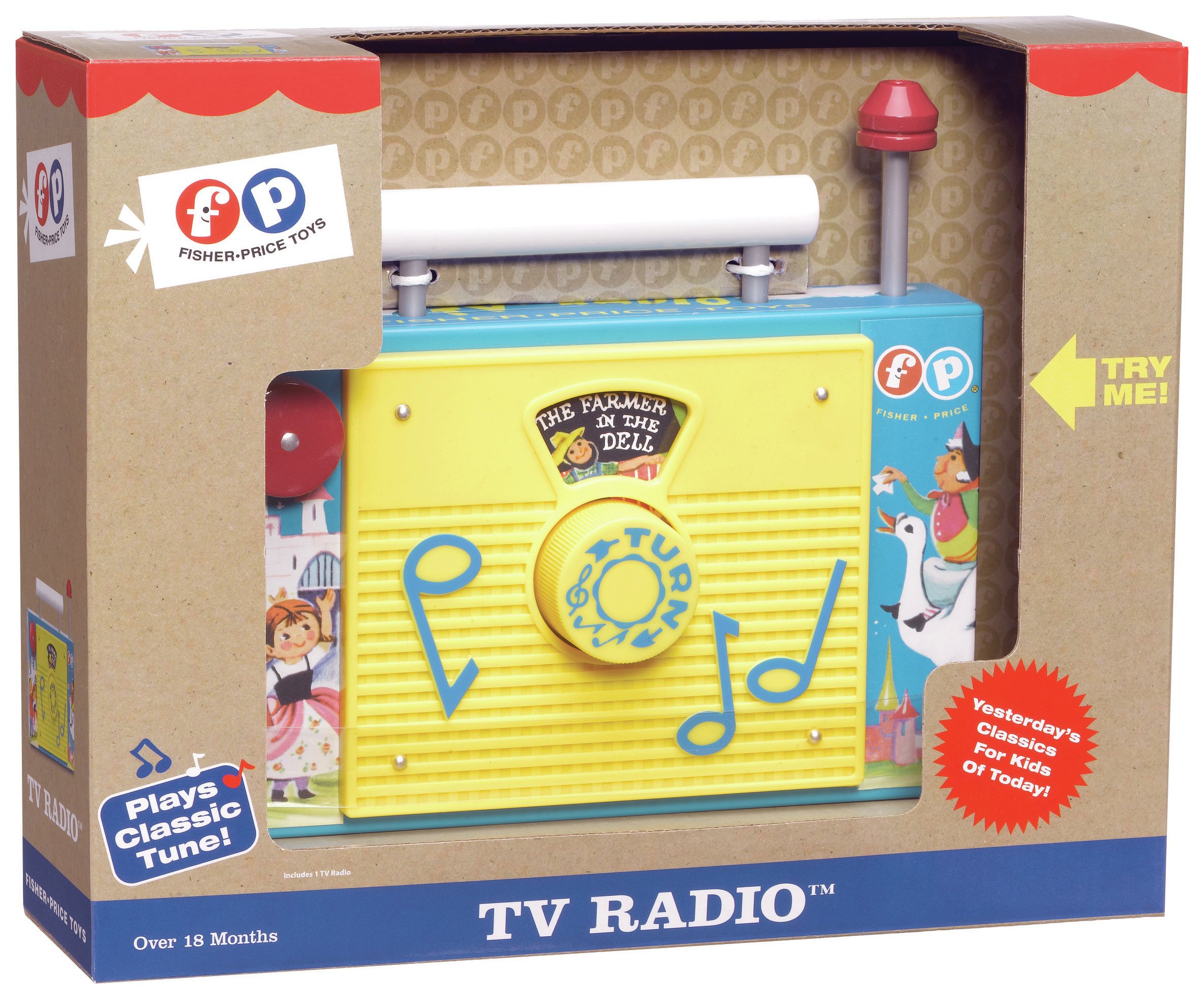 Fisher-Price Classics TV Radio