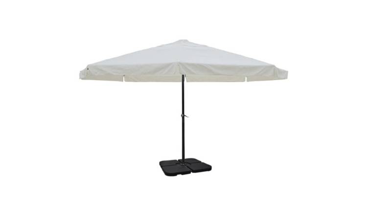 Walplus Garden Parasol - White - 50 x 50 x 7.5 cm