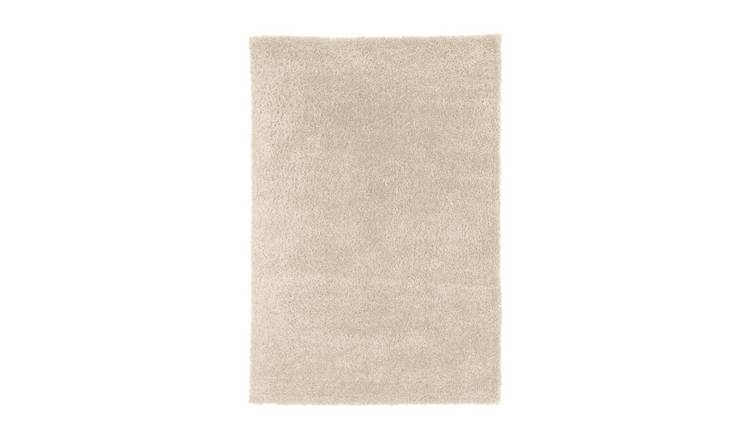 Kukoon Beige Super Soft Shaggy Rug - 80 x 150cm