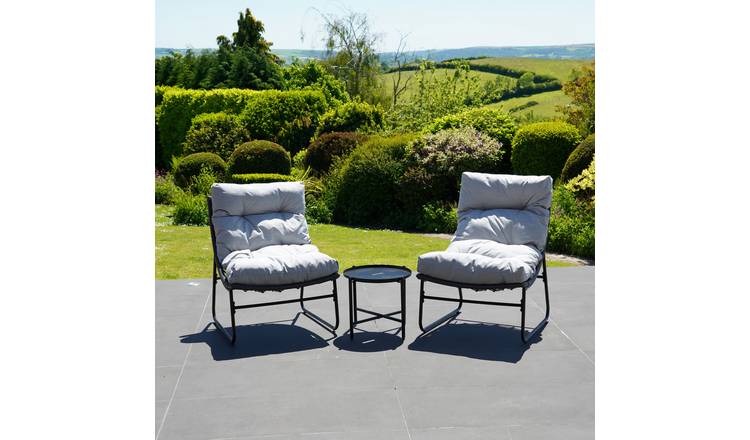 Artemis Home Chantal 3 Piece Patio Set - Grey