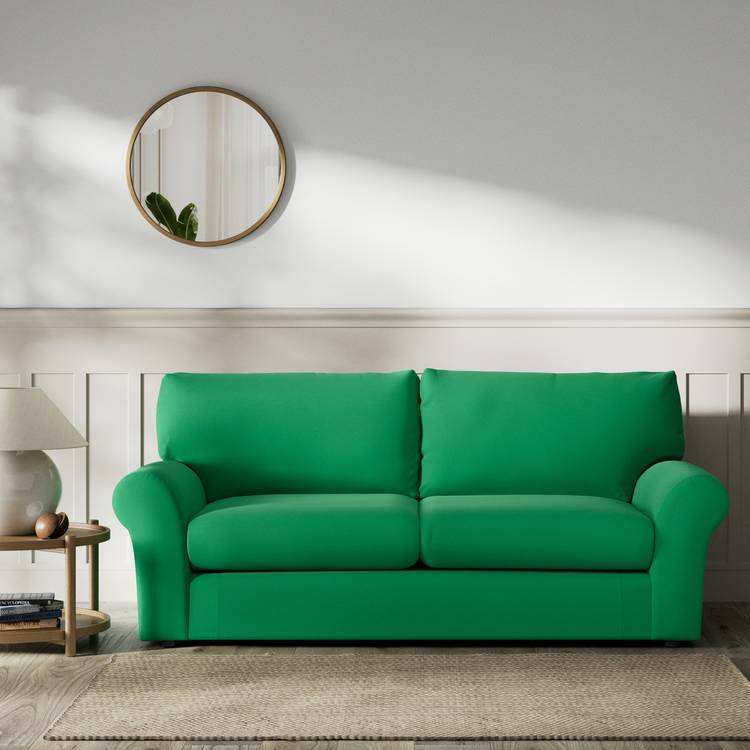 Habitat Molton Fabric 3 Seater Sofabed - Emerald Green 0