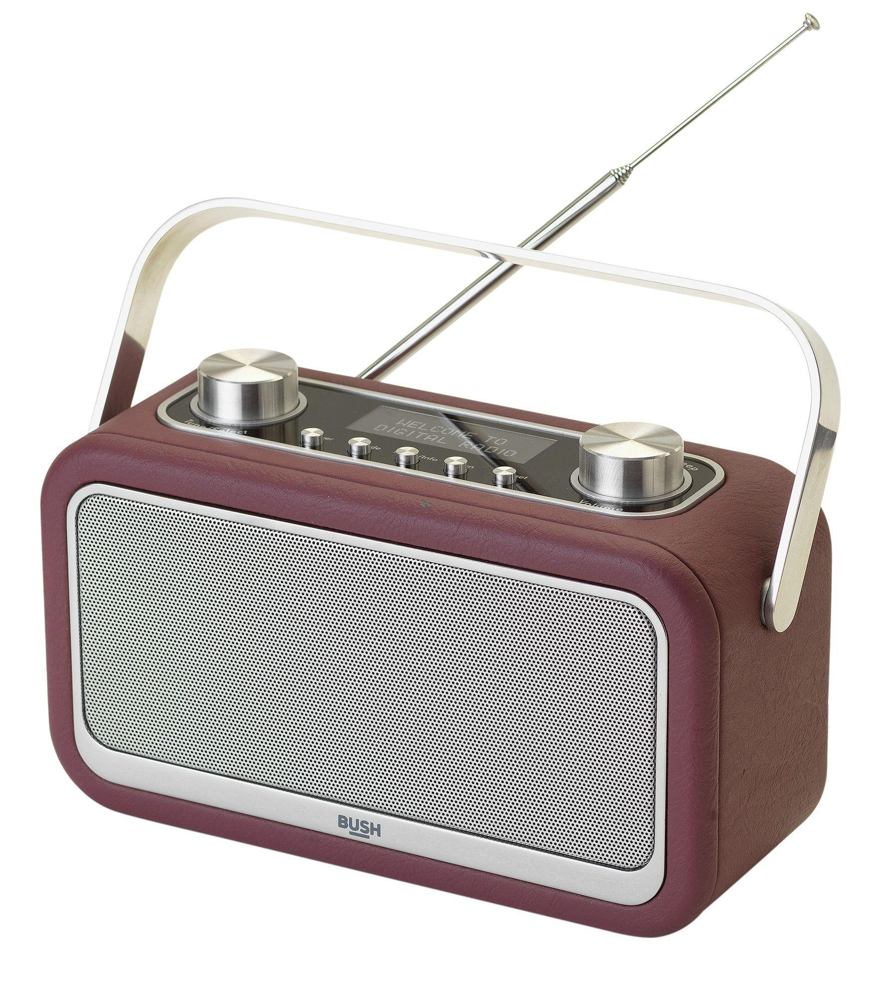 Bush - Leather Look Bluetooth DAB Radio - Aubergine Review