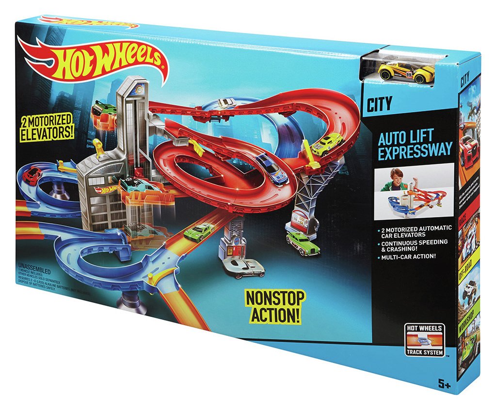 Hot Wheels Auto Lift Expressway Playset. Review