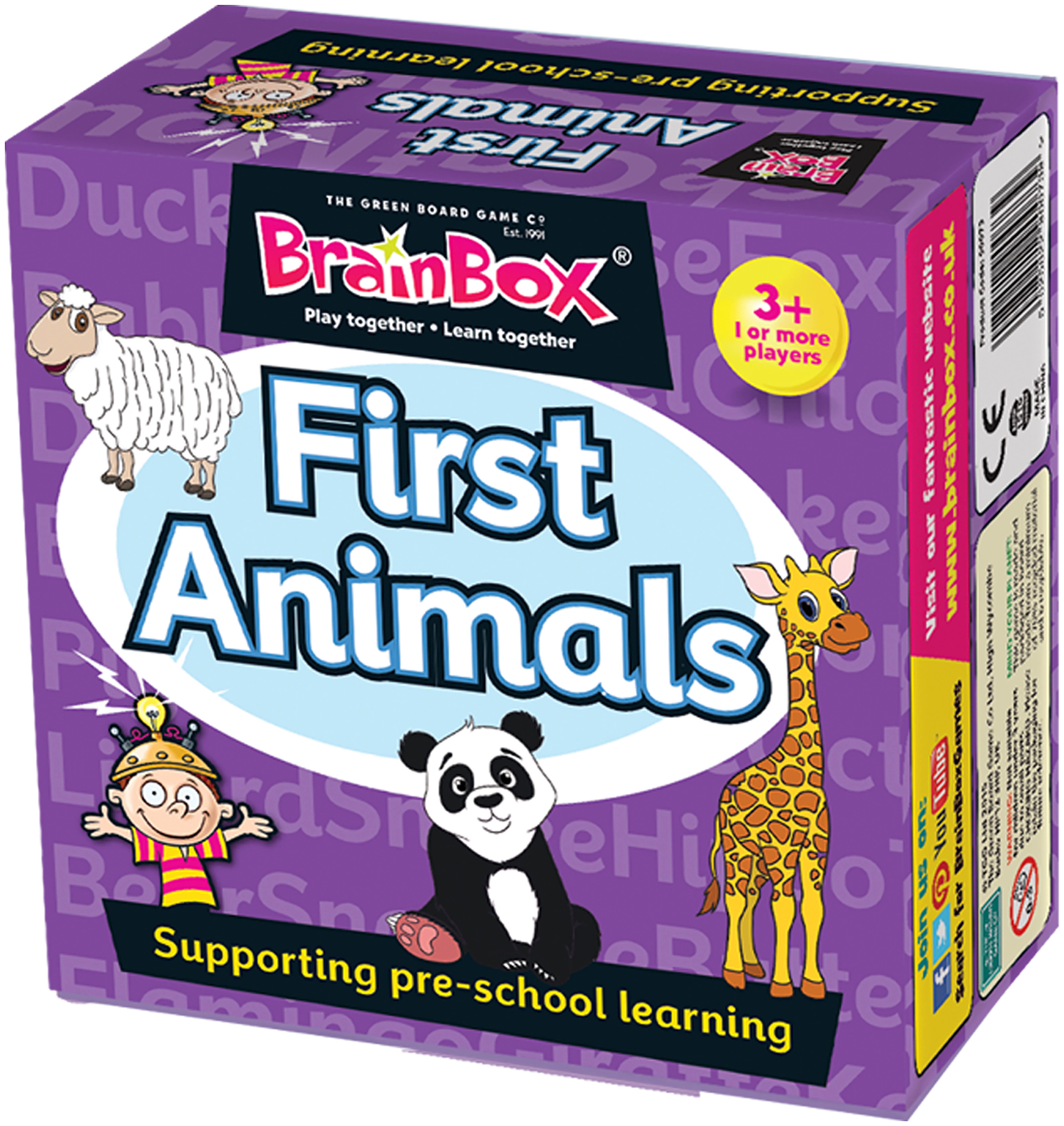 Brainbox Pre School First Animals