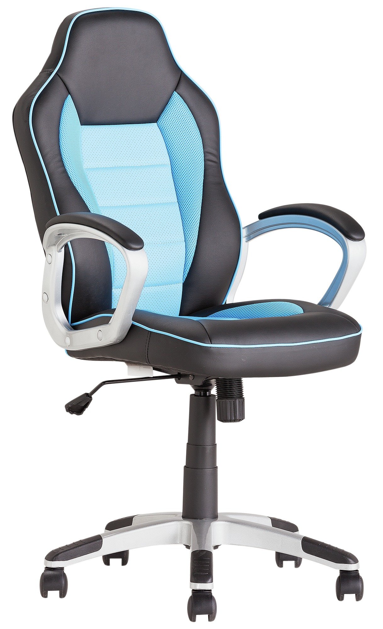 Argos Home Racing Style Office Gaming Chair - Blue