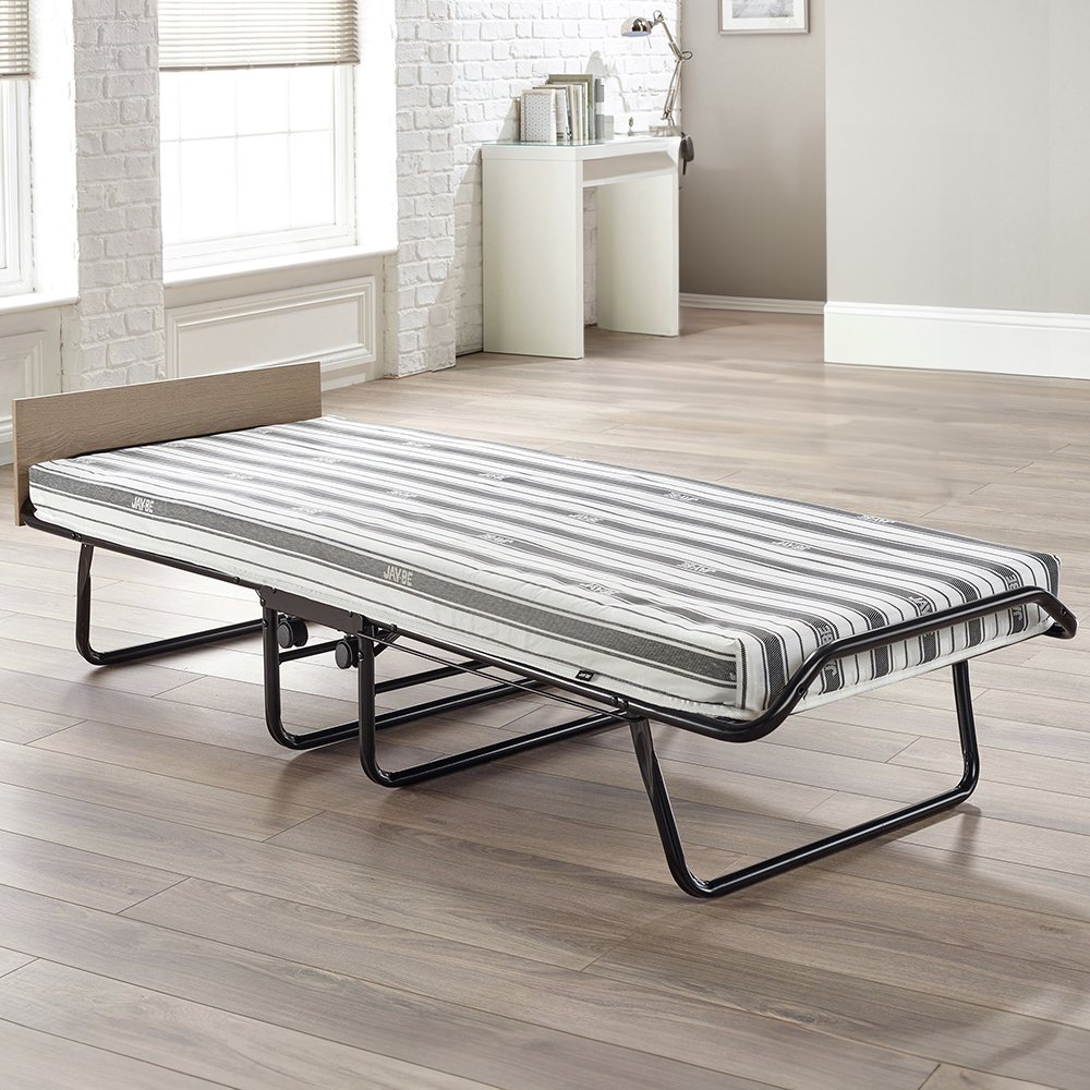 Jay-Be Supreme Automatic Folding Bed e-Fibre Mattress-Single