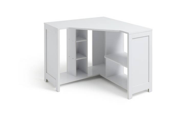 Buy Argos Home Conrad Corner Office Desk White Desks Argos