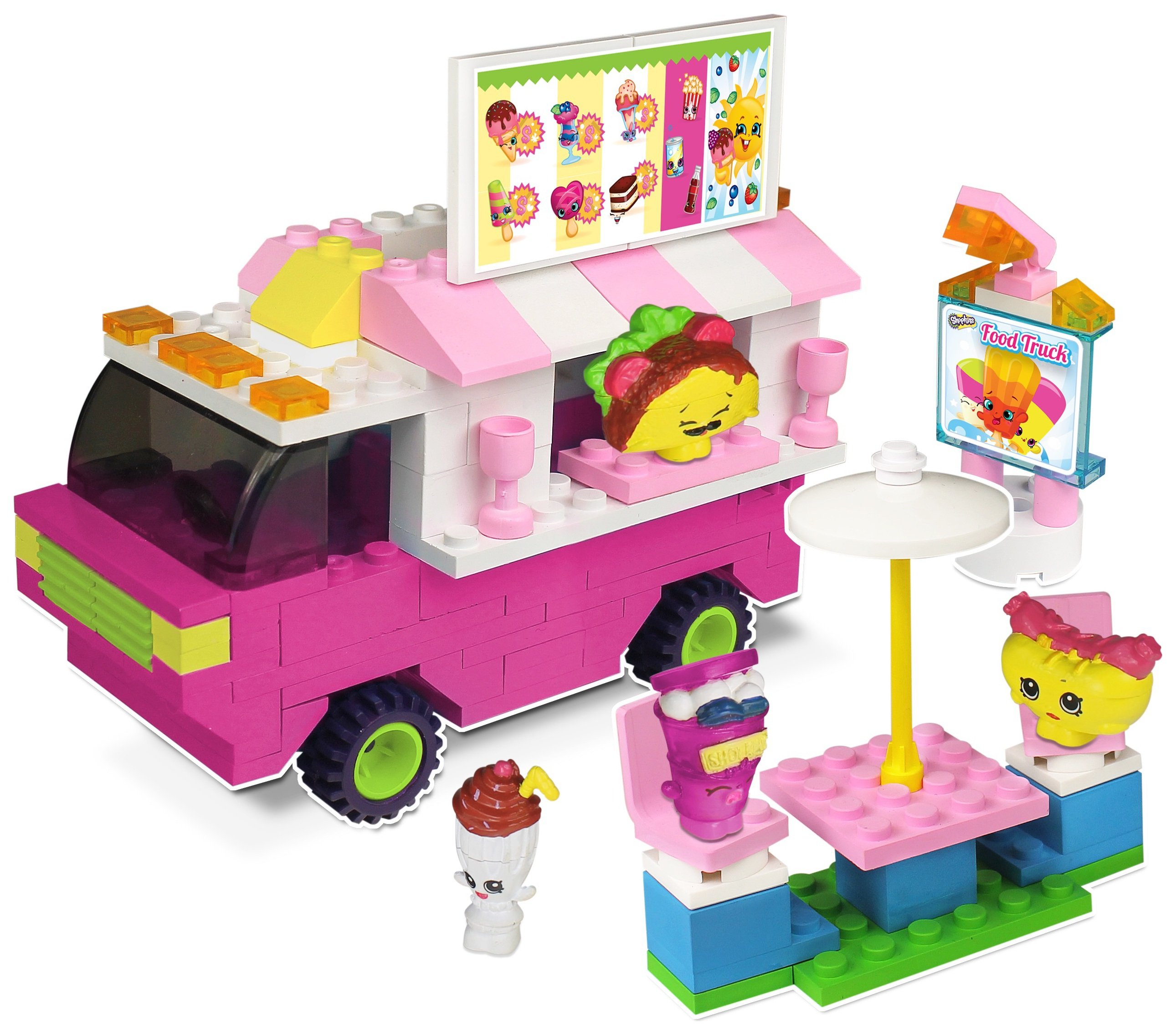 Shopkins Kinstructions Food Fair Truck. review