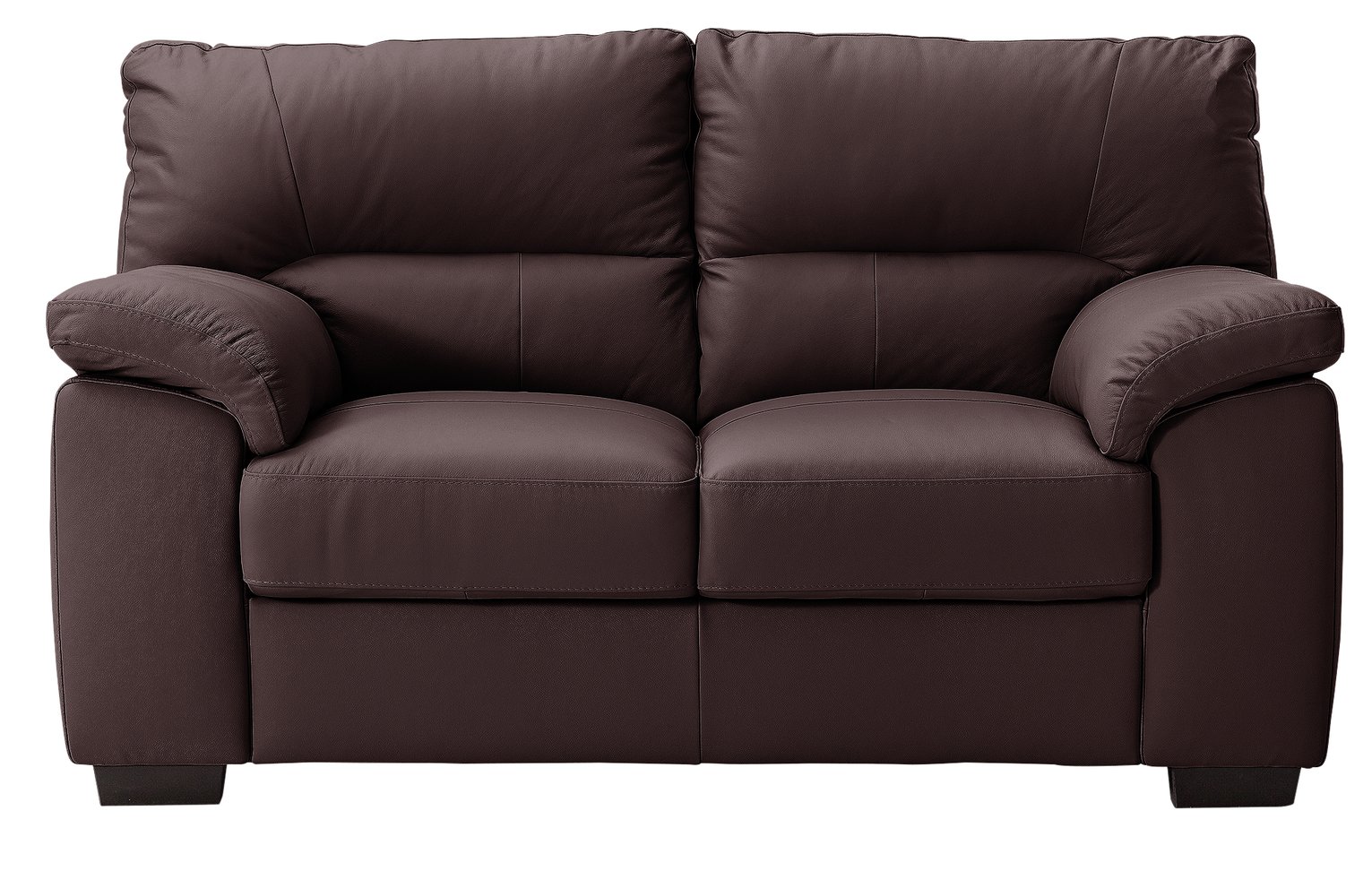 Argos Home Piacenza 2 Seater - Leather Sofa