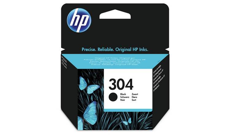 HP 304 Black Original Ink Cartridge & Instant Ink Compatible