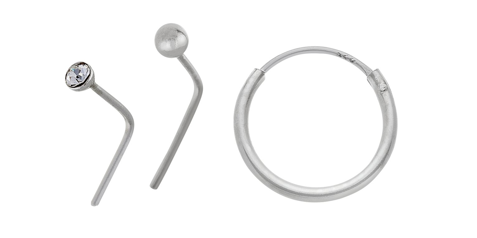 State of Mine Sterling Silver Nose Hoop and Studs Review