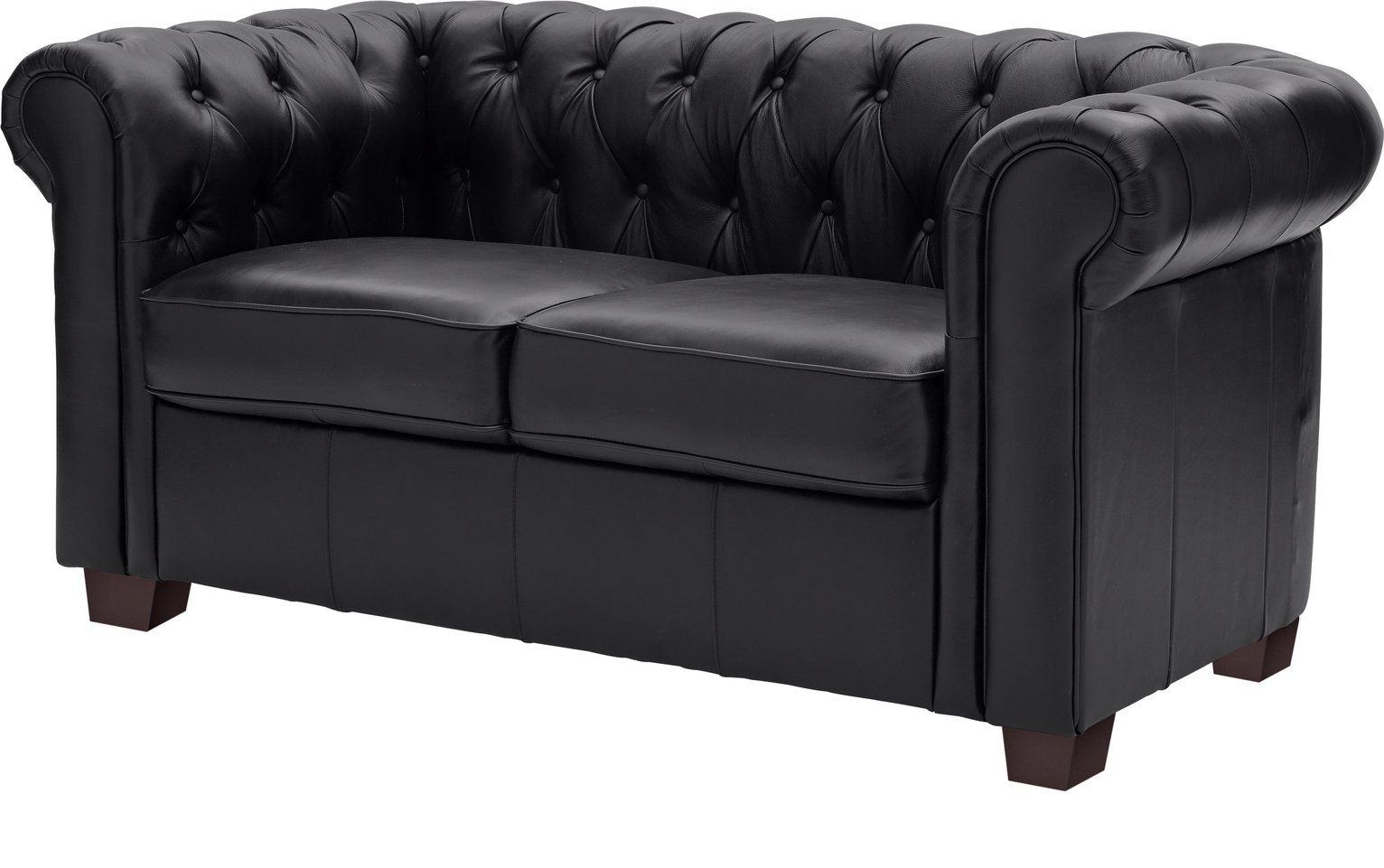 Argos Home Chesterfield 2 Seater Leather Sofa Review