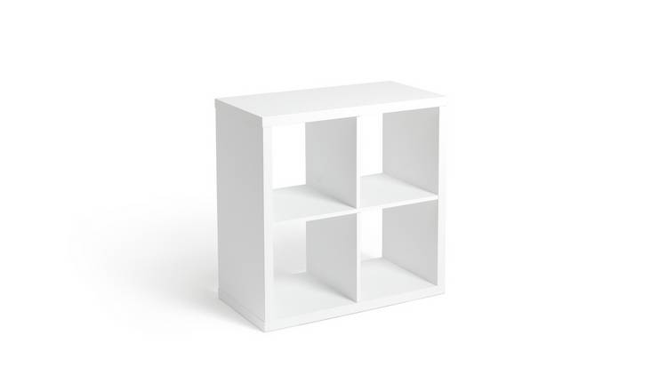 Habitat Squares Plus 4 Cube Storage Unit - White