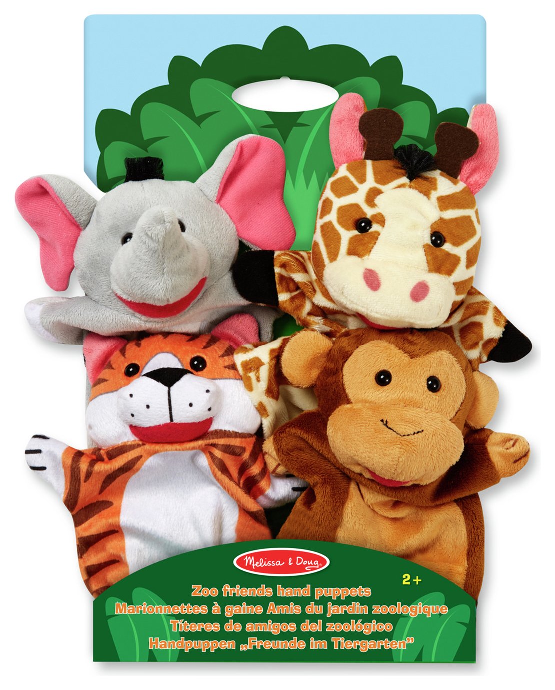 Melissa & doug Zoo Friends Hand Puppets