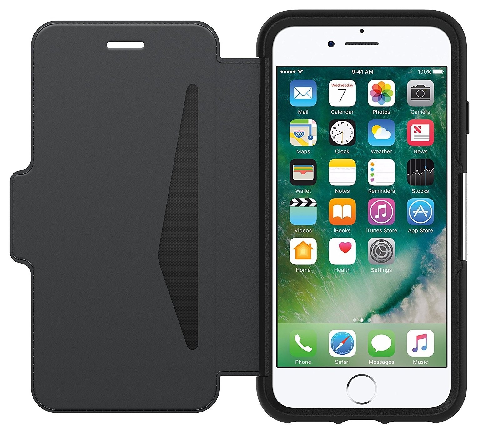 Otterbox Strada - for - iPhone - 7 Plus - Leather - Folio - Case